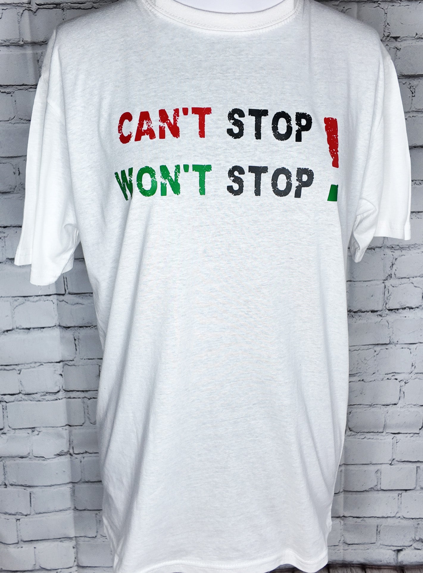 Product photo of the t-shirt on a clean background