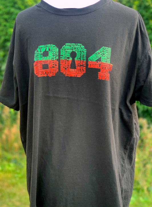 804 Absolutely Not! Imran Khan slogan printed on cotton T-shirt